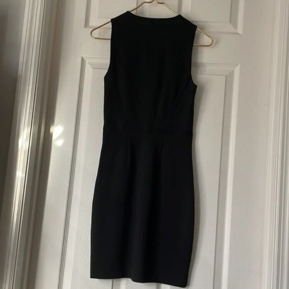 All Saints Echo dress black mini sexy comfy lbd mini - Picture 9 of 13